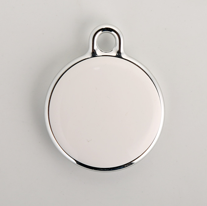 Round with hook white