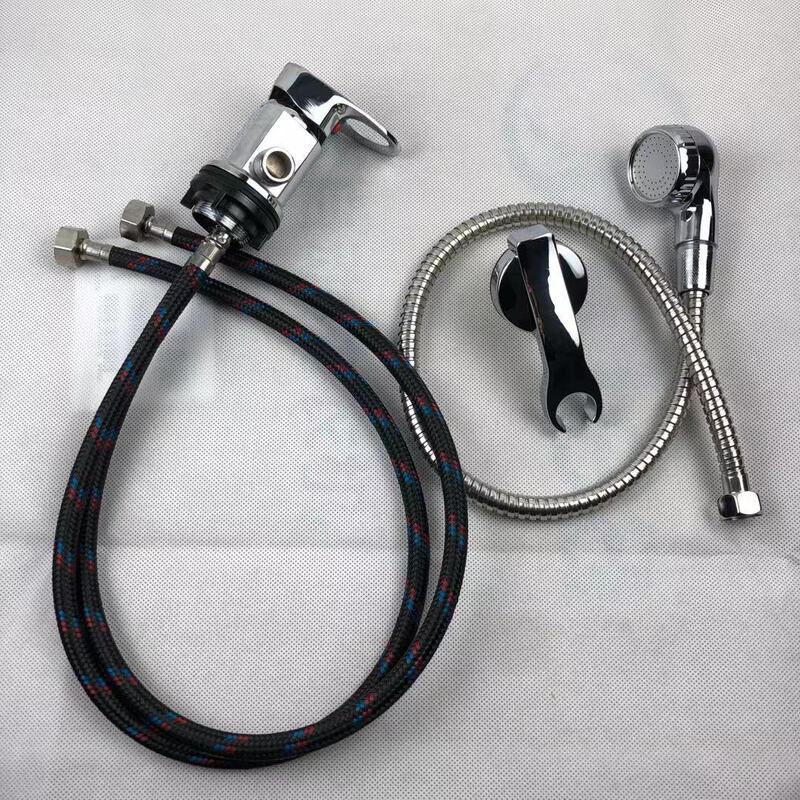 Shampoo Bed Faucet Barber Shop Hair Salon Switch Hot and Cold Water Mixing Valve Hand Twist Mixing Valve Hair Salon Universal