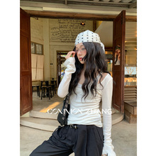 CZ ZHANG��ײɫƴ�Ӽ�������ë����T��Ů��������U������C13447