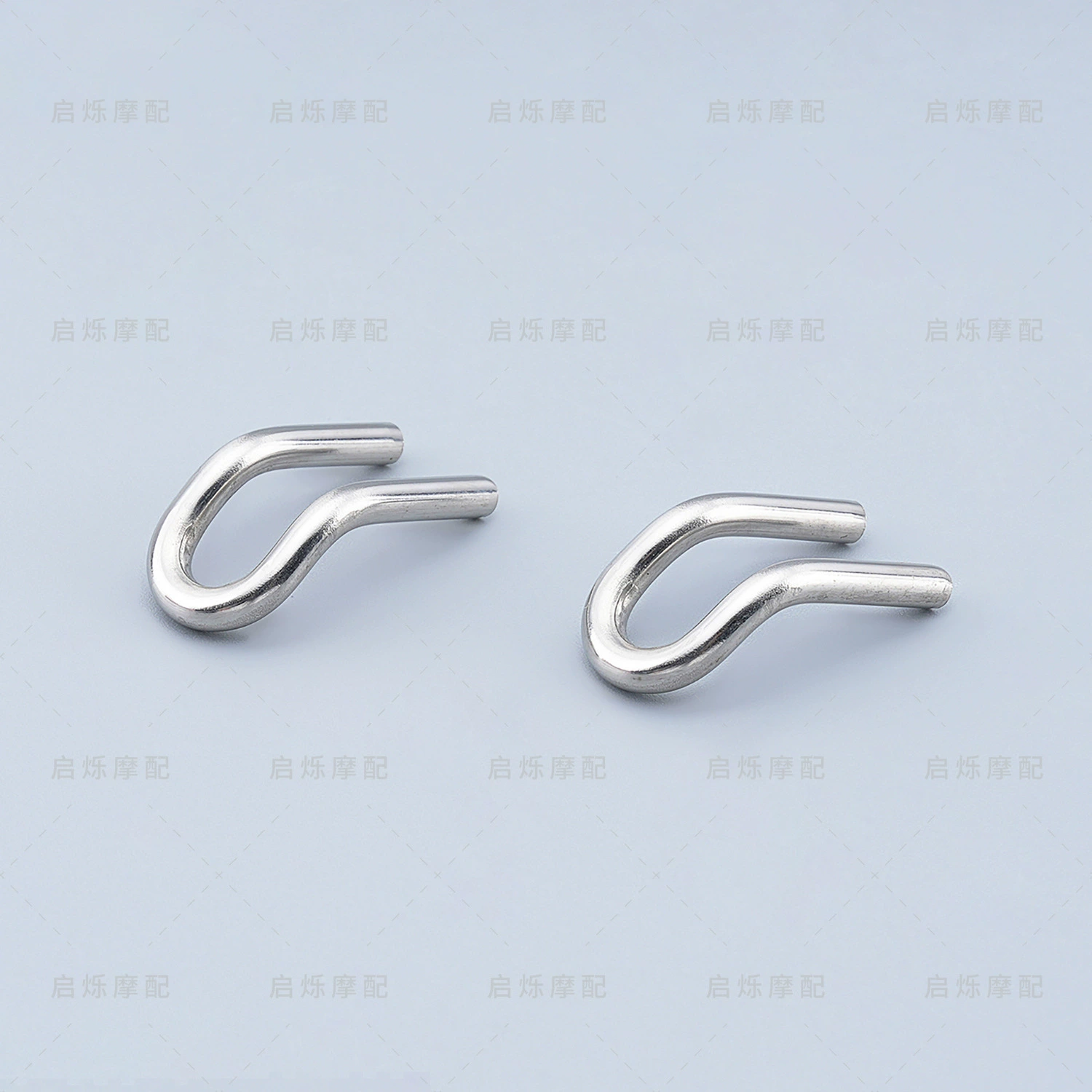 Motorcycle modified exhaust pipe accessories Welded U-shaped hook Welded ears U-shaped hooks Installation accessories
