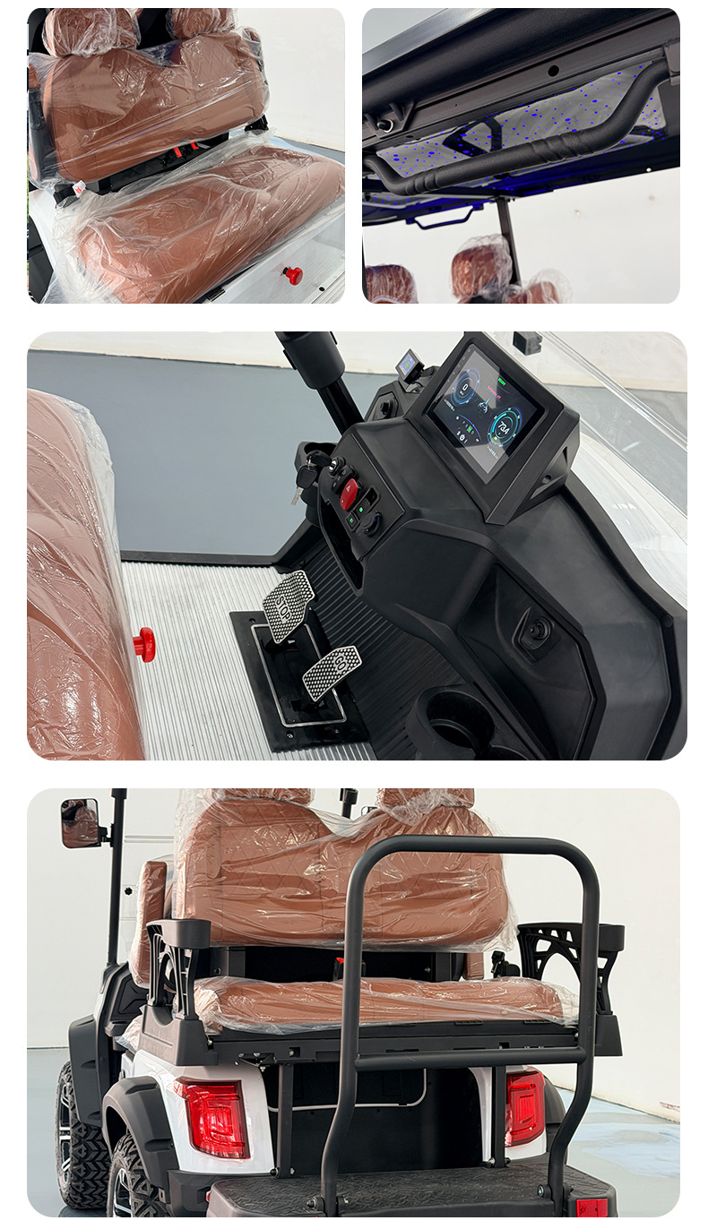 New Model Golf Cart, Export Tourist Car, Off-Road Chartered Car, Electric Vehicle for Outdoor Use