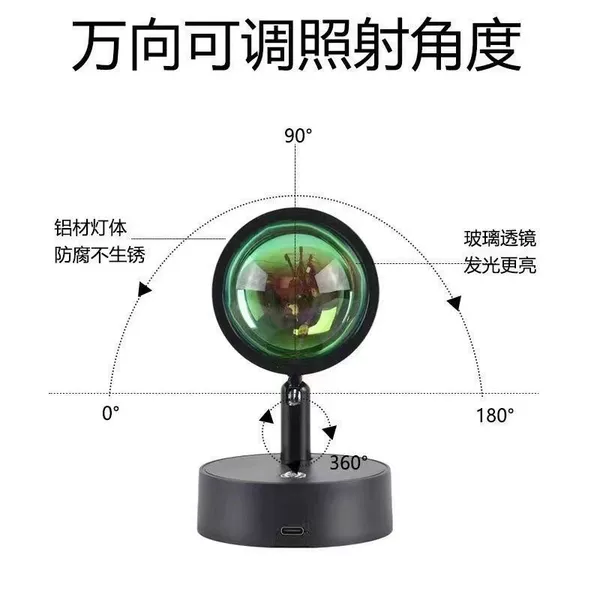 Plug-in model-black aluminum head [wire switch]