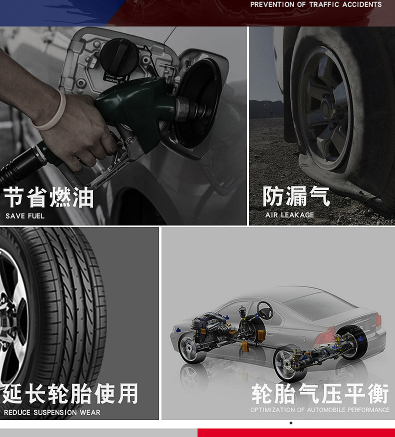 External Q 10% off Stacked Hidden Car Solar Wireless Tire Pressure Monitoring System with Human Voice and High Precision for Cars
