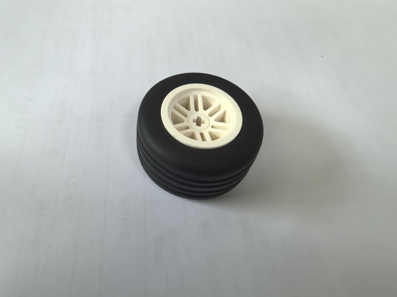 Compatible with Lego 11375 Ferrari F2004 Toy Wheel Cover 48X26 Building Block Wheel Cover 114948Pb01