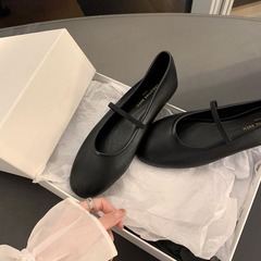 【sheii蘇茵茵】糯嘰嘰~the ro*淺口平底瑪麗珍芭蕾單鞋女奶奶鞋