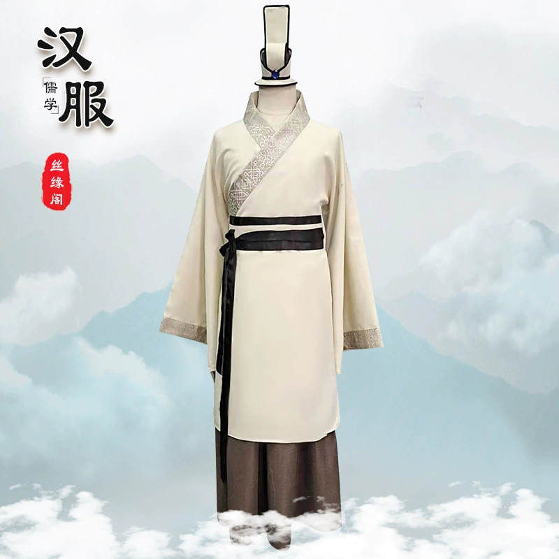 Древняя частная школа, мастер Конг Лаосу, канонический китайский Hanfu хлопок и Майнэр, кампания костюма взрослый обряд выступление