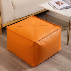 Nordic shoe changing stool cushion low stool sofa light luxury sitting stool coffee table foot pedal stool living room entrance home