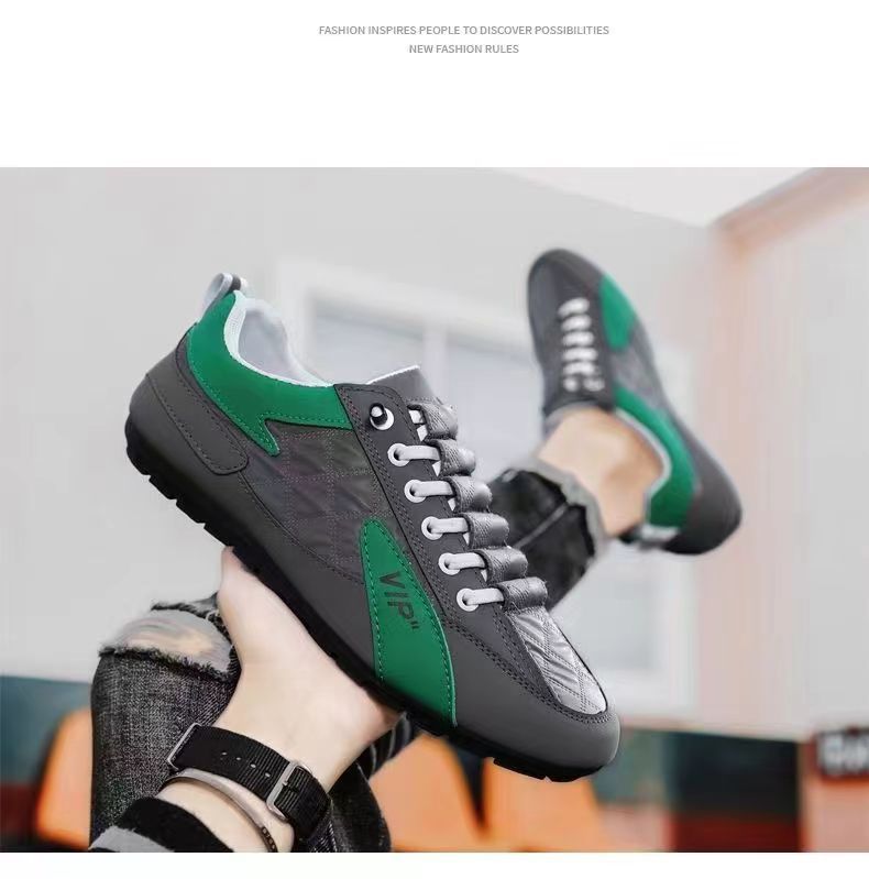Baskets décontractées polyvalentes pour homme slip-on_voghion.com