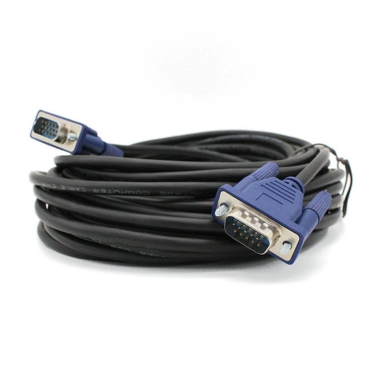 Кабель VGA для компьютера, видеосоединение VGA3+2, кабель VGA для компьютера 1.5 м
