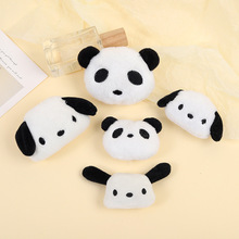 卡通创意毛绒公仔可爱帕恰狗熊猫胸针玩偶包包服饰鞋袜饰品装饰品