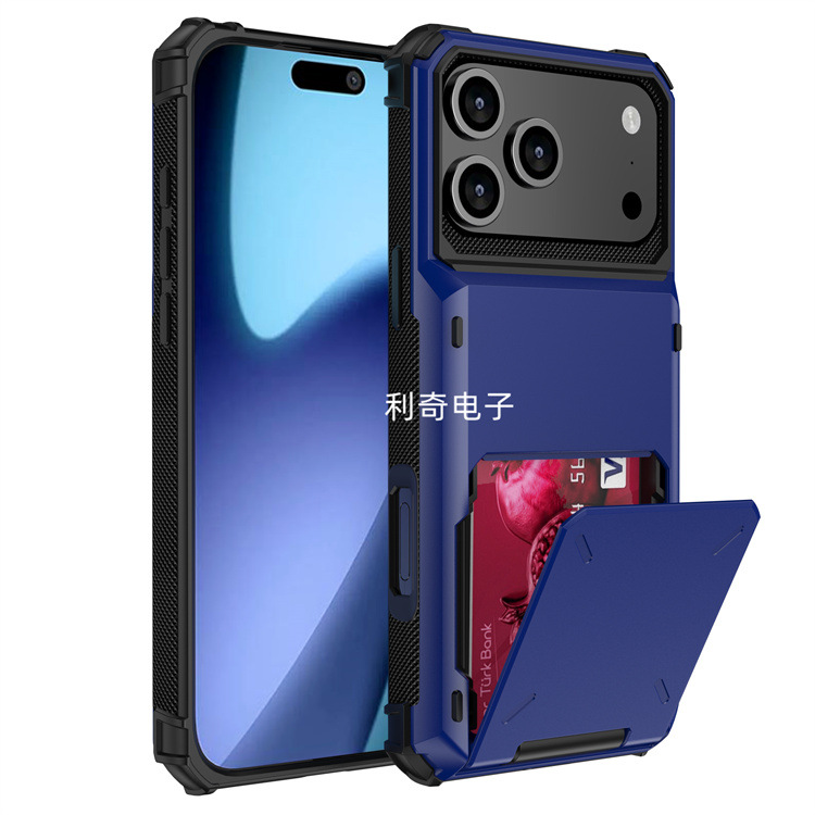 适用华为Huawei P40 P40Pro隐形卡夹P30 P30Pro全包P30Lite保护套