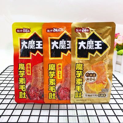 盐津铺子 Массовый кунжутный соус Big Devil Конжак Кориандр Веганский волосатый живот Однотипные закуски и продукты для отдыха из супермаркетов