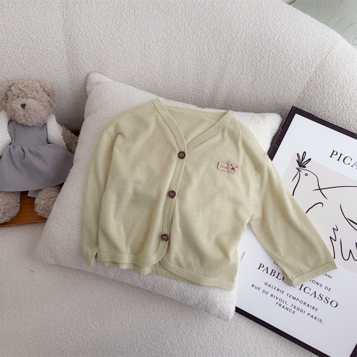 Ropa de bebé Youhe, ropa de verano, traje de bebé, tirantes, ropa de culo, ropa delgada de 90cm, ropa de protección solar para recién nacidos, traje de dos piezas