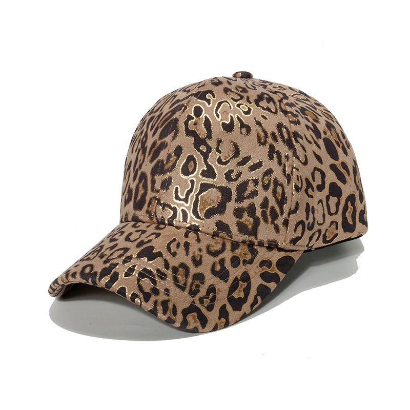 Women'S Gender Women's Streetwear Leopard Curved Eaves Baseball Cap