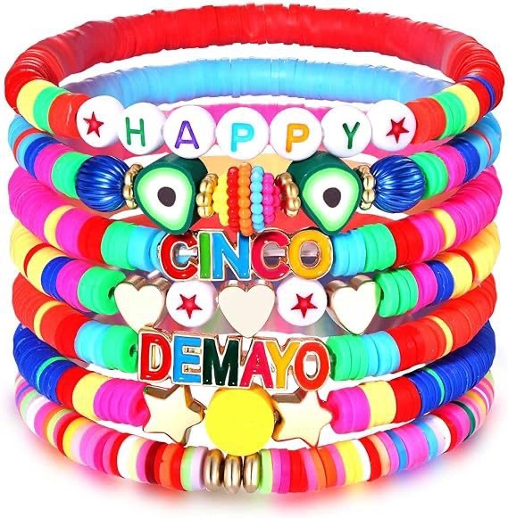 Europa y América transfronteriza en stock carnaval Venta caliente cuentas de arroz pulsera fiesta de cristal festival bohemio cerámica suave