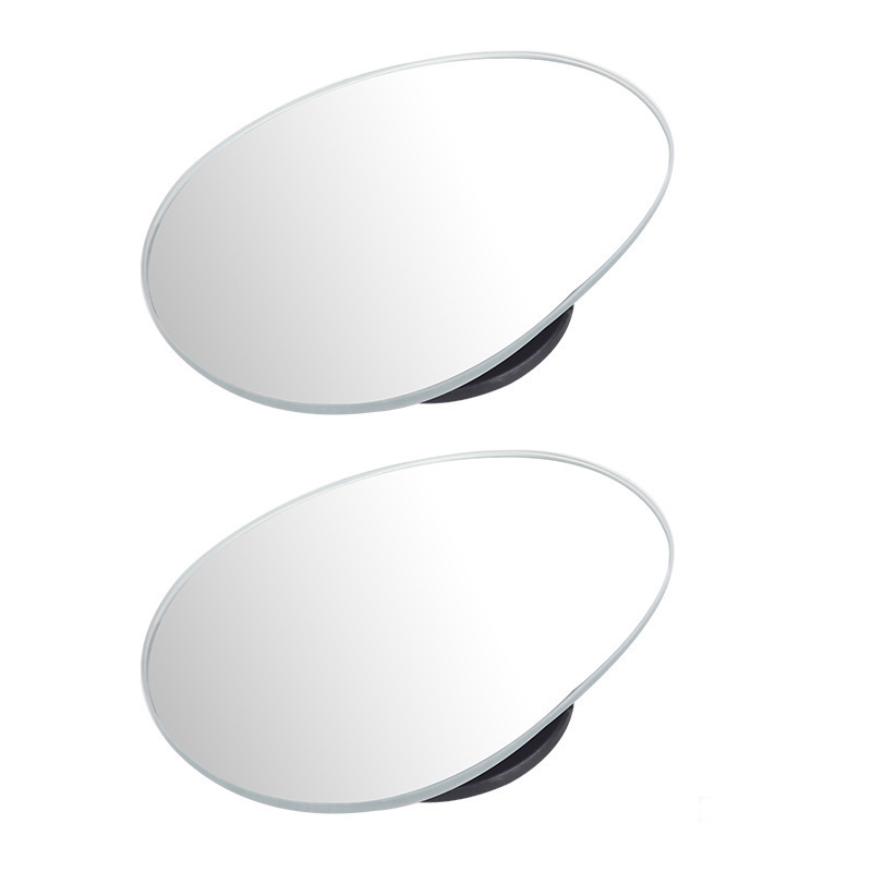 Qìchē Car Rearview Mirror Oval 360 Degree Blind Spot Mirror Auxiliary Mirror (Large field of view rear view auxiliary mirror) - 129-oval-mirror