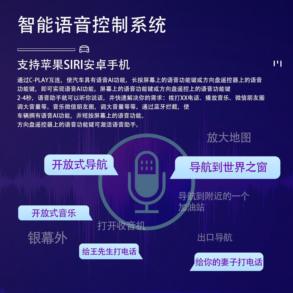10.4inch Carplay Single Stick Mp5 Player 360 Rotation Capacitive Touch Screen Car Bluetooth Radio 12V