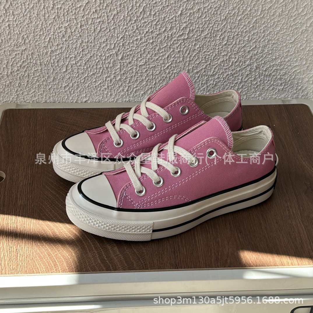 Nueva cabeza cuadrada SQUARETOE OX, zapatos de lona bajos cómodos y resistentes para parejas iguales image 19
