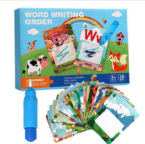 Múltiples de madera para niños de 24 piezas rompecabezas ejercicio bebé mano-ojo coordinación capacidad animal cognitiva educación temprana juguetes educativos