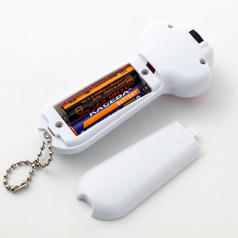 Linterna de Mano con Forma de Pata de Gato, Juguete para Gatos, Luz Púrpura Multiusos, Detector de Dinero, Luz Blanca, Iluminación, Llavero