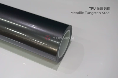 Auto Color Change Film ultra-bright metallic series, glossy color - tpu-ultra-bright-metallic-tungsten-steel-15215m