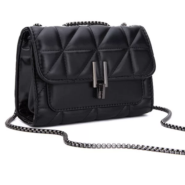 Women's All-match Chain Bag 2024 New High-end Fashion Shoulder Bag Light Luxury Diamond Embroidered Crossbody Bag Women
