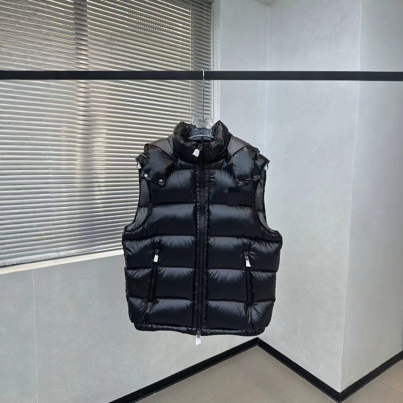 Cross-Border New Model Moncler Maya M03 Hooded down Vest Unisex Bormes Winter Vest High-End