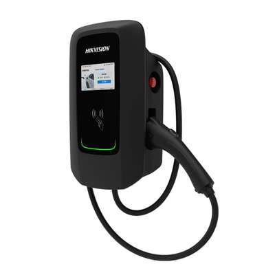 Hikvision New Energy Vehicle Charging Station for Home Use, Universal 7Kw Charging Gun, Electric Ac High Power (Elektrikli avtomobil şarj cihazları) - 7kw-black-card-swipe-version-ds-tmp102-a1j