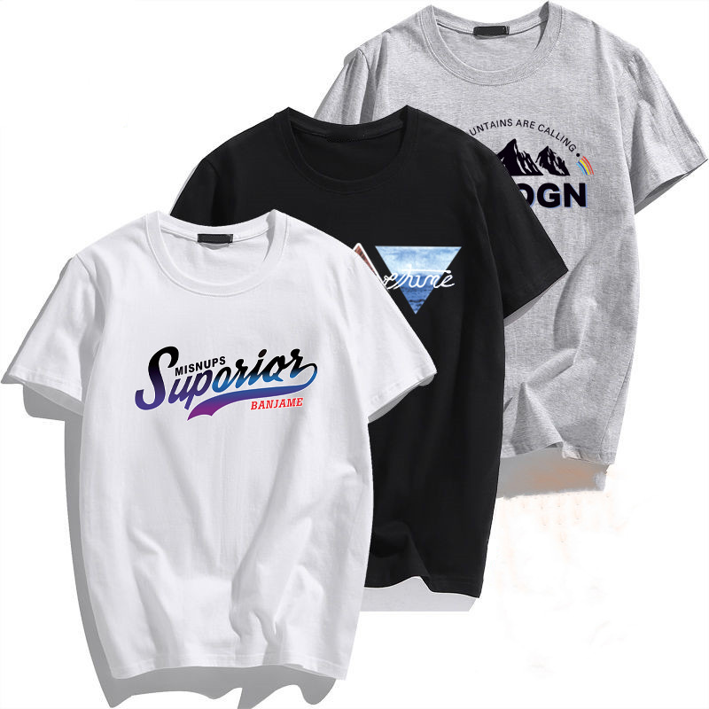 Camisa de manga corta de los hombres de verano nueva moda Moda impresión coreana delgada oferta de comercio exterior en stock al por mayor camisa de fondo