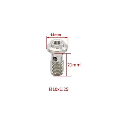 Banjo screw 304 stainless steel Other brake systems - single-hole-round-head-m10125