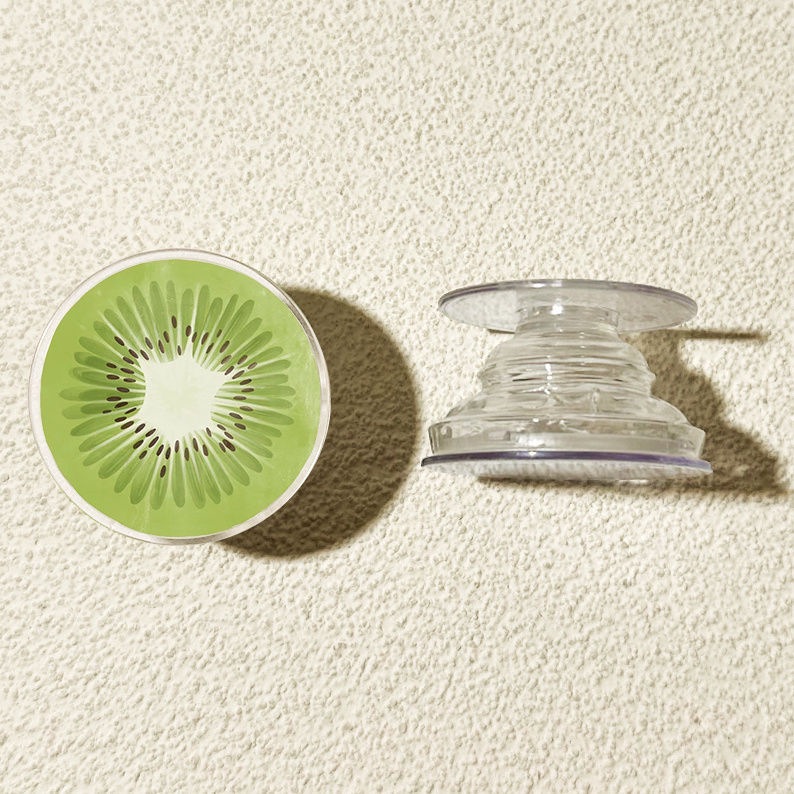 Ins fruit redondo creativo teléfono móvil airbag soporte pegado giratorio 360 telescópico perezoso persiguiendo drama escritorio