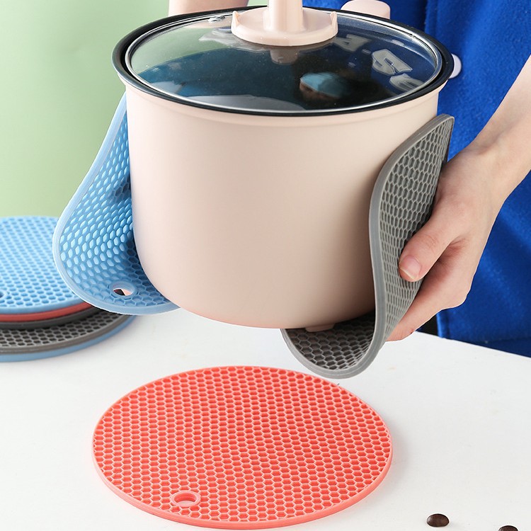 Estera de aislamiento estera de mesa antiescaldadura de silicona estera de olla nórdica resistente al calor estera de la cazuela estera resistente al calor del hogar mantel tazón de montaña