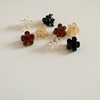 Sophisticated small crab pin, hairgrip, hairpins, bangs, flowered, simple and elegant design