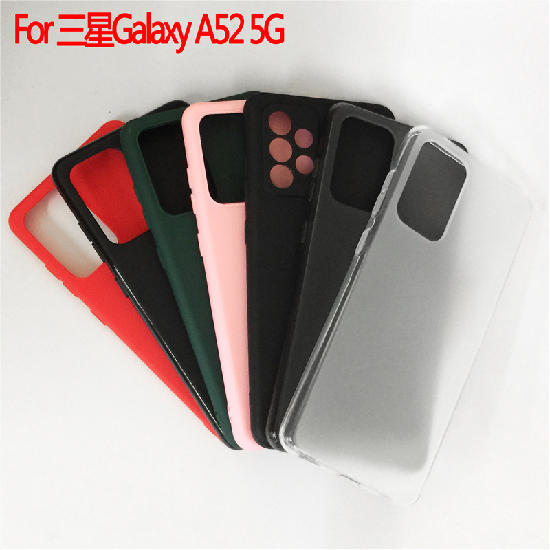 For Samsung Galaxy A52 5G mobile phone case protective cover matte pudding material TPU