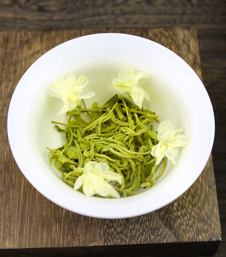 Jasmine Green Tea Mo Li Hua Cha 2025 New Harvest Extra Grade Loose Leaf 500g Bag with Glass Cup quality and texture