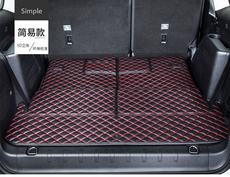 Suitable for Wey Tank 500 Trunk Mat, Full Surround, Dedicated for Seven-Seater and Modified for Five-Seater, Decorative Car Trunk Mat