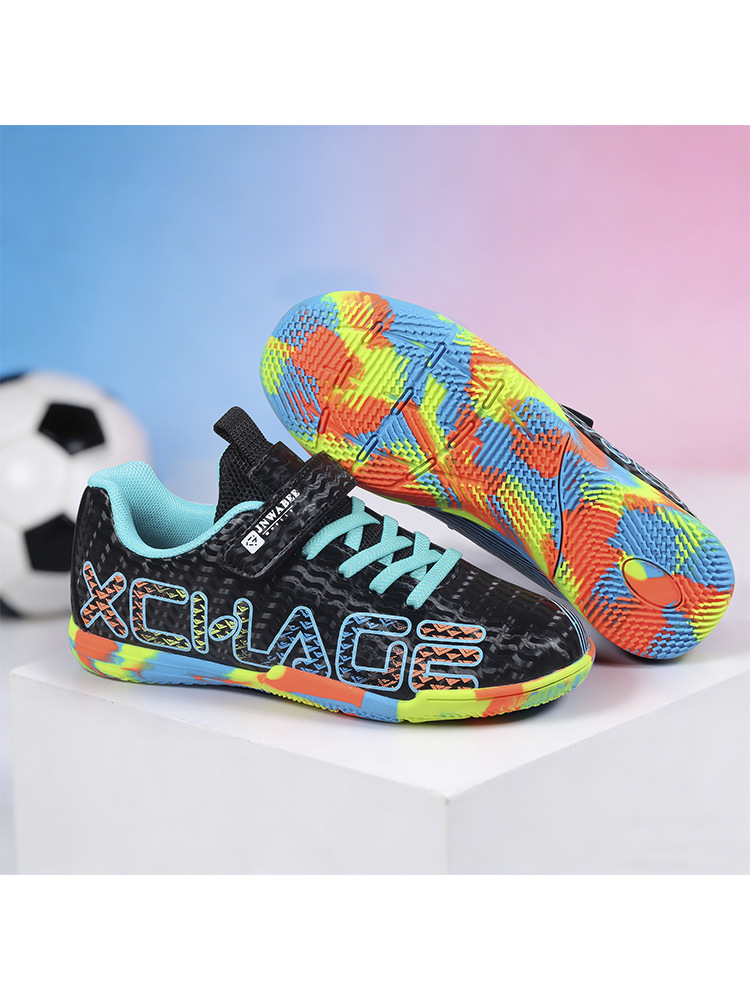 Lichtgewicht voetbalschoenen met klittenband voor jongeren_voghion.com