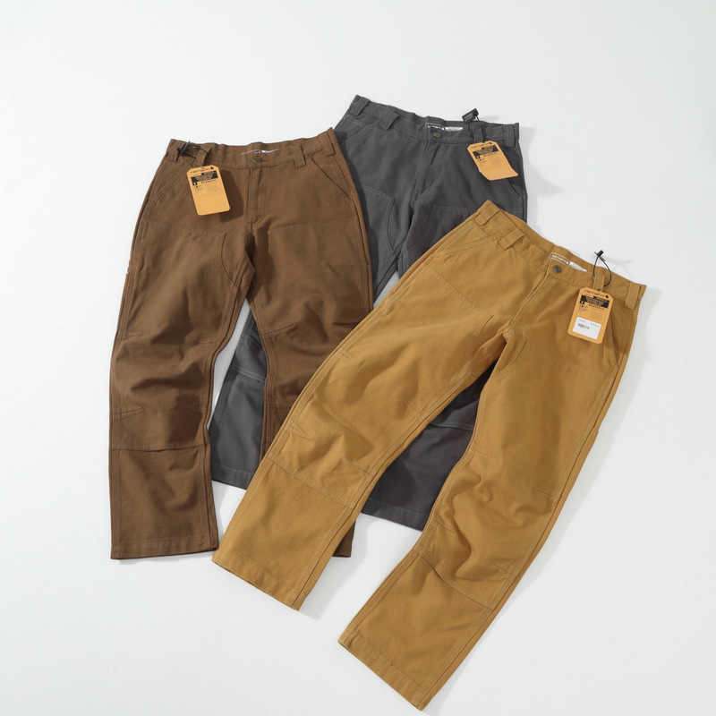 Cross-Border Car Carhartt Mainline Heavy-Duty Multi-Pocket Work Pants Double-Knee Lumberjack Pants Unisex Couple Style Trendy Cross-Border Car Carhartt Mainline Heavy-Duty Multi-Pocket Work Pants Double-Knee Lumberjack Pants Unisex Couple Style Trendy