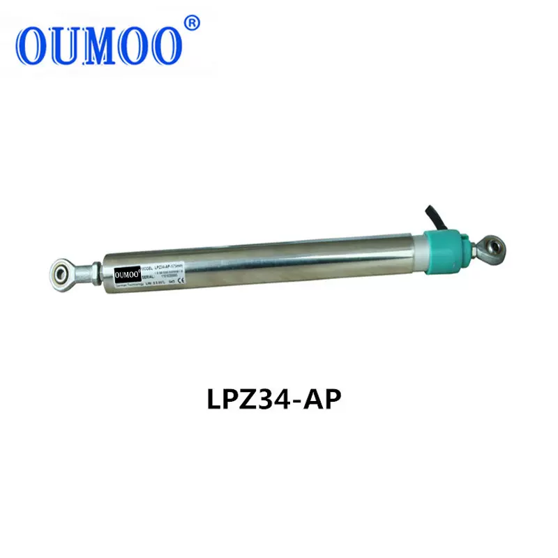 欧牧LPZ34-AP-150mm圆铰接位移传感器电子尺桥梁裂缝检测传感器