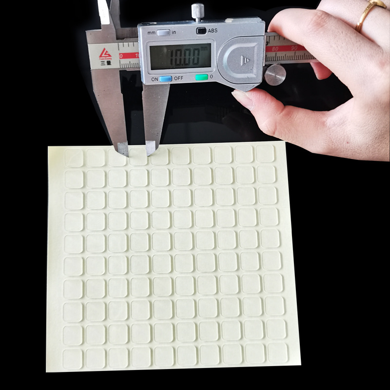 Pegamento de jalea punto pegatinas muñeca del hogar juguete sin costuras adhesivo de doble cara resistente a la temperatura extraíble acrílico fuerte adhesivo de doble cara