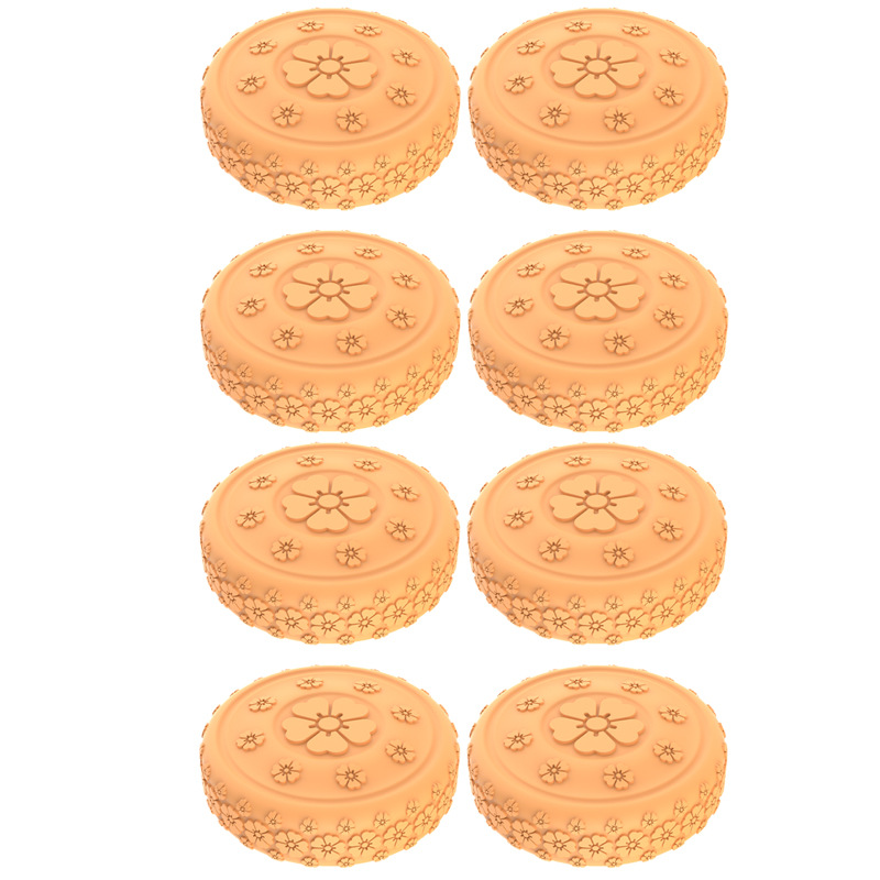 Caster shoesスーツケースホイールシリコン保護カバー耐摩耗性全包スーツケースホイールシリコン保護カバー