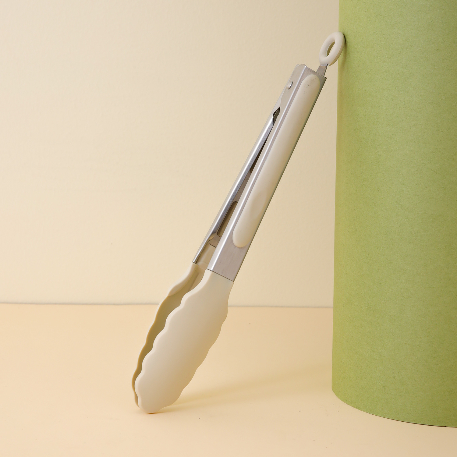 Clipe de alimentos de silicona de acero inoxidable de 9 pulgadas clipe PP clipe de alimentos clip de barbacoa al aire libre clip de barbacoa anti-calor clip de alimentos