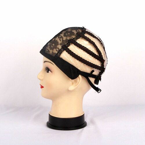 Wig net lace hair net elastic head cover hat skin wig accessory net base inner net wholesale hat skin factory