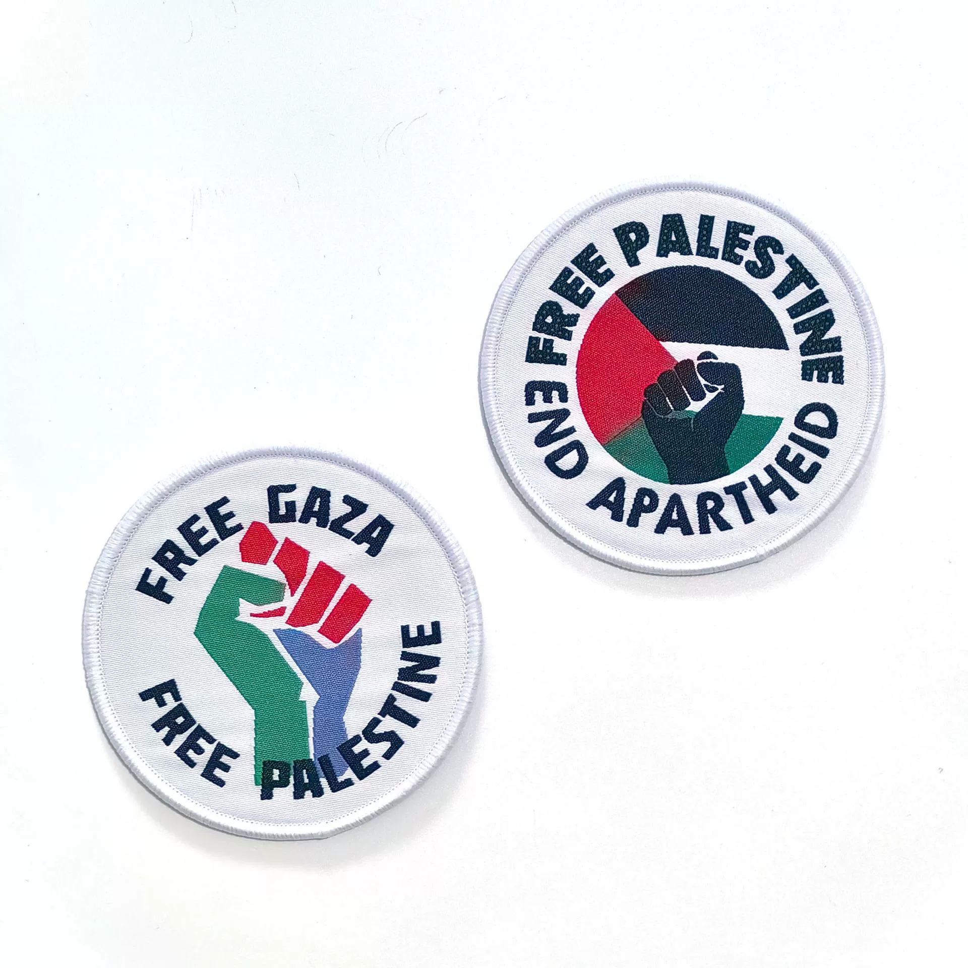 Free Palestine Emblem Embroidered Cloth Patch Personalized Flag Boxer Backpack Velcro Jacket Clothes and Hat Patch