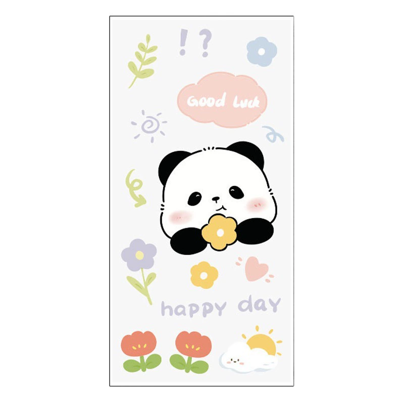 Детские наклейки для журнала девушка милый мультфильм наклейки для журнала DIY Материал бумажные украшения водонепроницаемые прозрачные наклейки для стаканов с водой