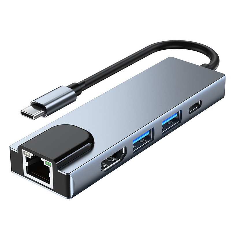 type-c转HDMI八合一拓展坞笔记本扩展坞USB3.0网口集线器百兆网络|undefined