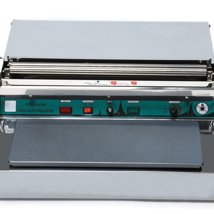 2025 máquina de sellado de película de envasado incorporada máquina de sellado de envasado de alimentos 450b