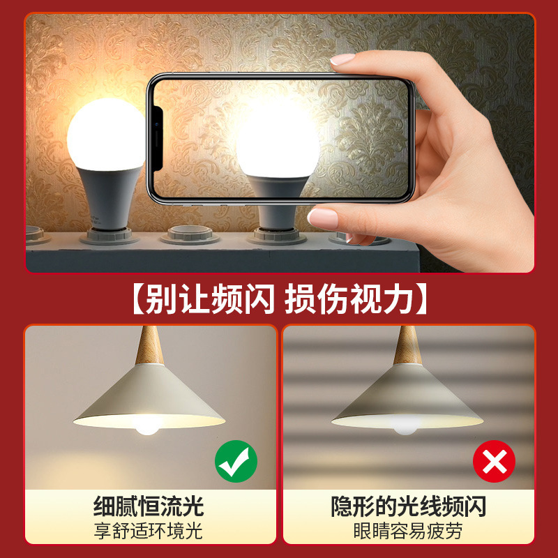 Ancha presión LED bulbos de aluminio de plástico E27 bulbos LED bulbos de luz interior super brillante ahorro de energía A bulbos de luz al por mayor