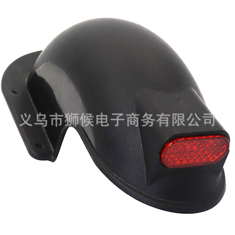 Wholesale 10inch scooter rear fender with tail light suitable for electric scooter rear fender