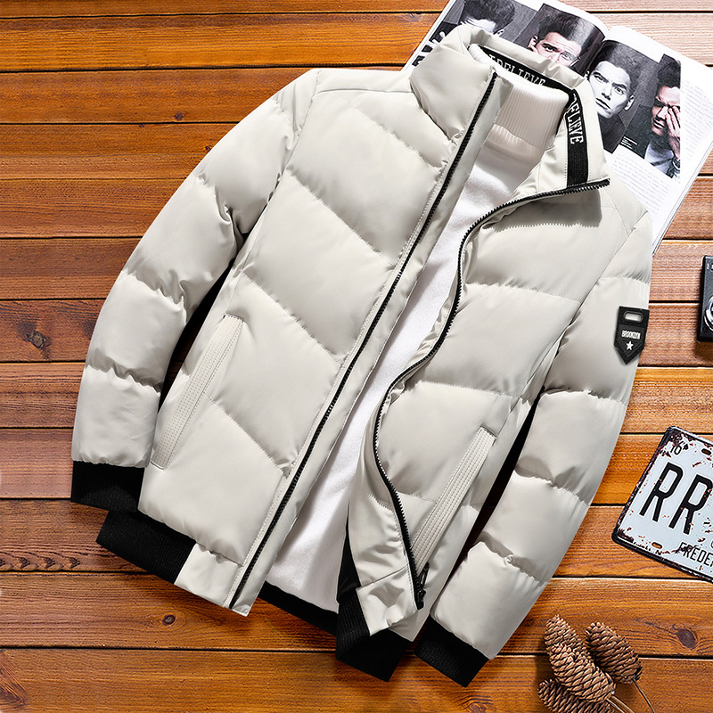 Chaqueta Acolchada Térmica para Hombre de Poliéster para Invierno